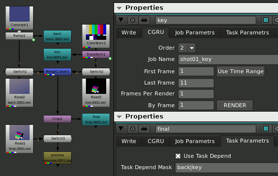 Afanasy Submit Houdini
