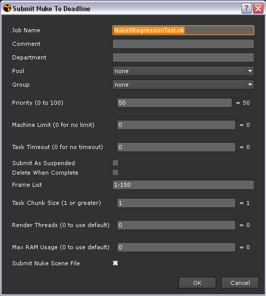 Deadline Submit Houdini